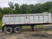 1984 Cobra 26ft 39yrd End Dump Trailer