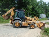 1996 super L 580 Case Backhoe w Forks