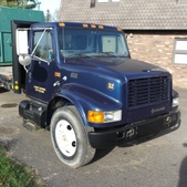 1999 International 4700 Flatbed Truck