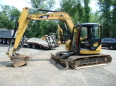 2004 Cat 308C CR Blade Hydraulic Thumb