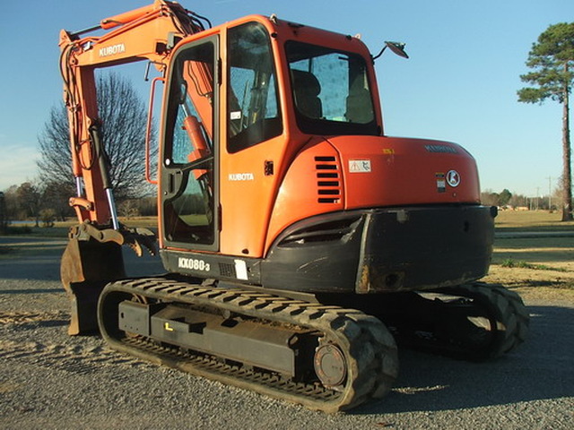 Mini Excavator  kubota kx080  Kubota Used  ironmartonline 973 886 