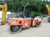2010 Hamm HD90 66'' double drum Vibatory
