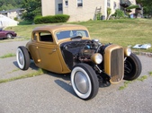 34 Ford 5 Window Coupe Hot Rod