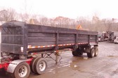 34' Warren Steel Dump Trailer Frameless