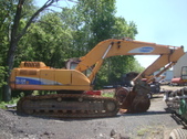 An Excavator Samsung 350