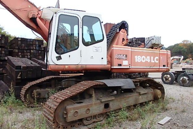 Used 2001 Atlas 1804LC Crawler Scrap Handler with 42'' Magnet for sale Used Atlas 1804LC Crawler Scrap Handler with 42'' Magnet