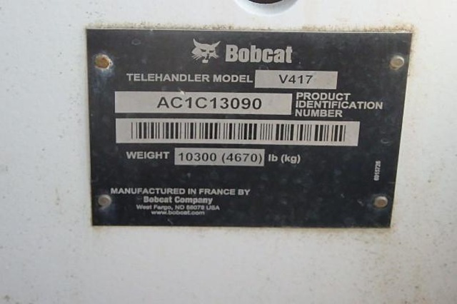 Bobcat V417 Telehandler