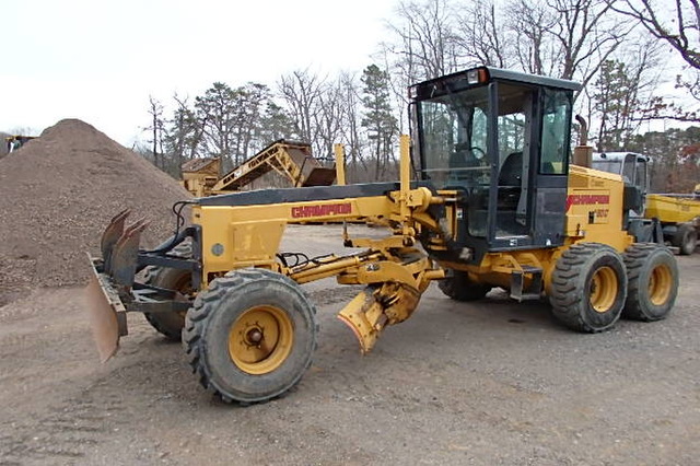 Motor Grader 2008 Champion C80C 11ft Board w Ripper Front Blade 2018 hours 110hp