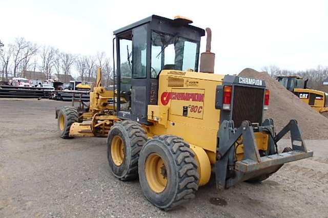 Motor Grader 2008 Champion C80C 11ft Board w Ripper Front Blade 2018 hours 110hp