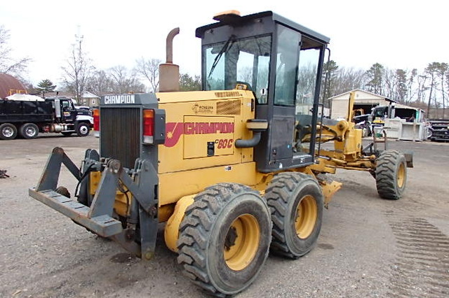 Motor Grader 2008 Champion C80C 11ft Board w Ripper Front Blade 2018 hours 110hp