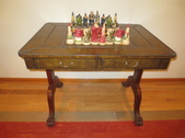 Chess Set with Table