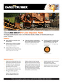 EAGLE CRUSHER Model 500-05CV Portab