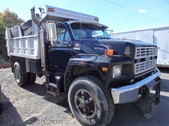 Ford F800 single axle dump truck