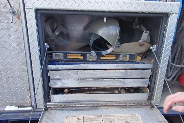 Used 2003 International SBA 4400 Welding Service Truck for sale International SBA 4400 Welding Service Truck