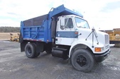 International 8100 single axle dump
