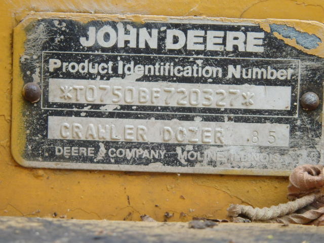 1985 John Deere 750B Dozer