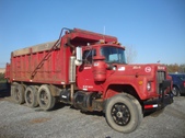 R-Model Tri Axle Mack Dump Truck