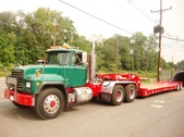 Tandem Mack Tractor w Low Boy