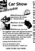 COLLEGE PARK H.S. CAR SHOW