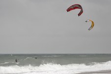 Kite Surfers Nags Head Sep 06