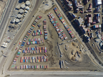CONTAINER YARD IN WILMINGTON