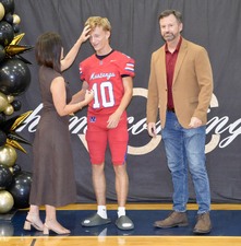 Hoco Court in the Gym