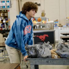 NJHS Collecting Food