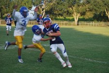 Jr. High FB vs Canterbury