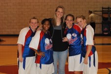Girls BB Sr. Night Pre-Game