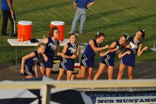 Jr. High Cheerleaders @ Shorecrest FB 