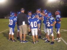 Jr. High FB vs Lakeland Chr.