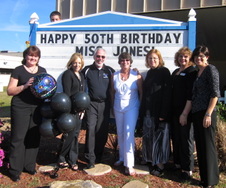 Jones' 50th Birthday