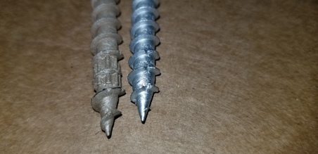 Screw samples