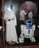 Princess Leia, R2-D2 & C3P0
