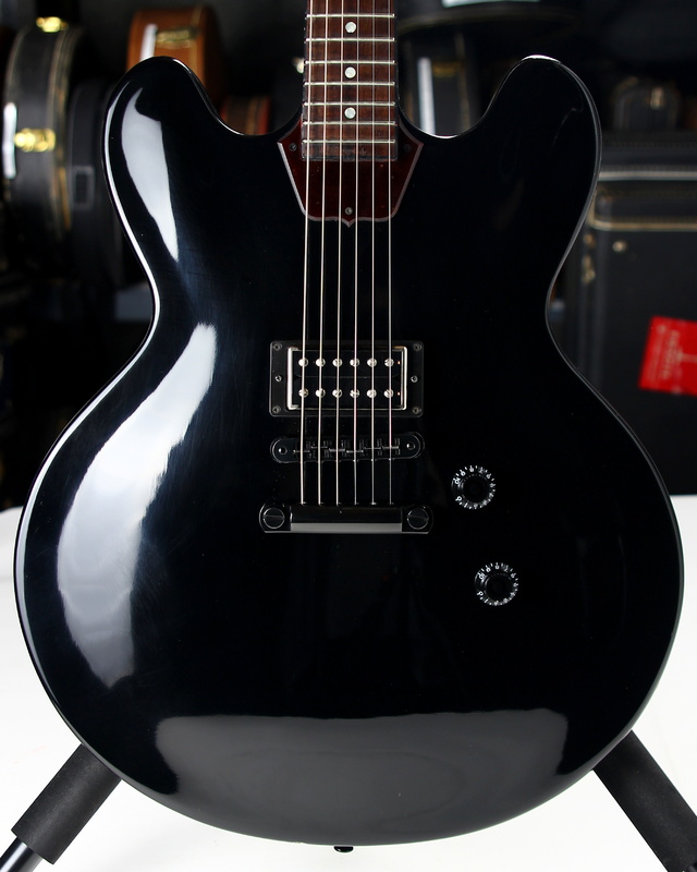 2013 Gibson Memphis ES-335 Studio Stoptail - Ebony Black - Tom Delonge –  Kansas City Vintage Guitars