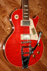 2013 Gibson LPR7 Cherry Bigsby AGED