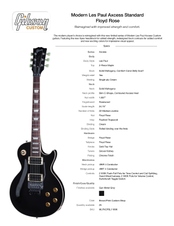 2017 Gibson Modern Axcess GMG