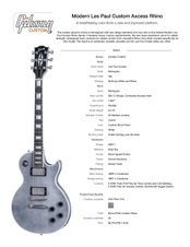 2017 Gibson Rhino Satin #5