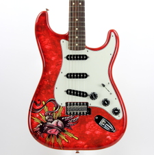 ‘15 Fender Stratocaster David Lozeau Red