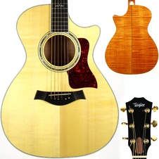 Taylor 612 C Concert Cutaway Flame Maple