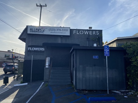 Flower Shop Parking Lot