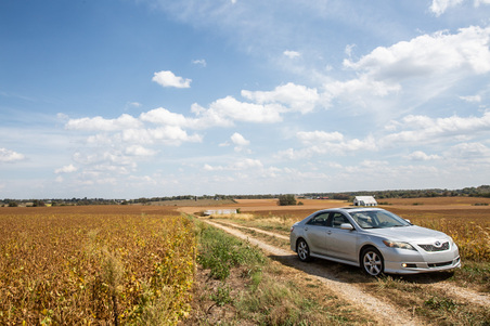 Across the road from 3118 Mulberry Pike