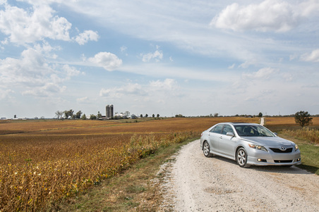 Farm road off Hillspring Earth road
