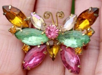 Not D and E Figural Brooches