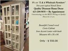 Curio & Display Cabinets