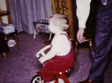 The Morley's at Christmas 1958