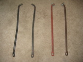 VC1 brush guard mounting rods
