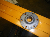 VC1 front axel drive flange.