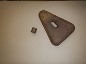 VC1 spare tire carrier mount plate