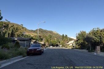 Lake Hollywood Dr - from Canyon Lake